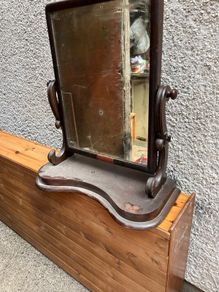 old antique mirror
