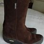 Designer Bally Women's Leather Suede Boots Image 3