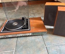 70s Radio/Record Player - Bush Scene One