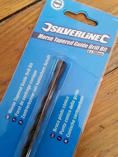 More tapered guide drill bit 8x200mm