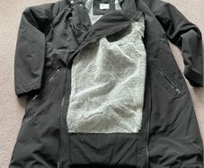 Seraphine baby wearing coat size 12