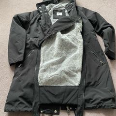 Seraphine baby wearing coat size 12
