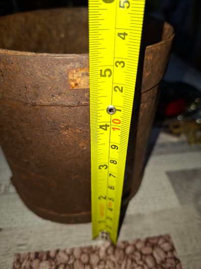 Rare 13 Piece Lot of Antique Chavagnat Tin Measuring Demi-Litre from Paris, France, dating  approximately 1800s.