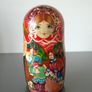 Set of 5 Russian Matryoshka Dolls featuring Puss in Boots Image 7