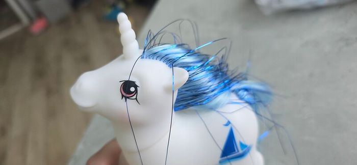 2019 HQG1C Marina Glow in the Dark Custom Ponies like MLP G1 My Little Pony