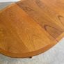 Vintage Mid Century Teak Extending Dining Table & 6 Chairs Image 6