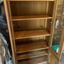 Solid OAK display cabinet.OAK shelves Image 4
