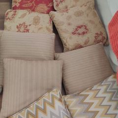 Assorted cushions