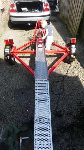motorbike trailer track day transport