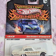 Hot Wheels Drag Strip Demons Dave Strickler's '65 Coronet A/FX 1:64 R/R , 2008