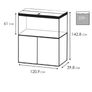 Ciano Emotions Pro 120 Mystic Aquarium With Free Cabinet 239 Litre Image 9