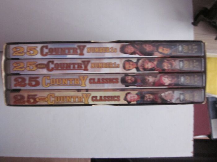 101 Country Greats Including 50 Number 1 Hits, 4 DVD's