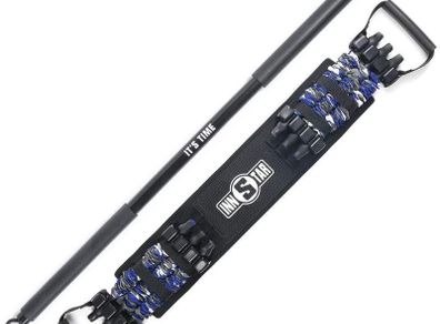 Adjustable Bench Press Band with Bar, Upgraded Push Up Resistance Bands, Portable Chest Builder Workout Equipment, Arm Expander for Home Workout,Gym & Travel