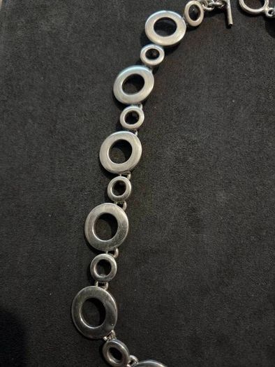 925 Sterling Silver Heavyweight Open Circle Necklace