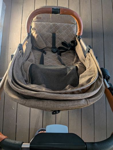 Single Buggy _ amababy brown color_superlight weight