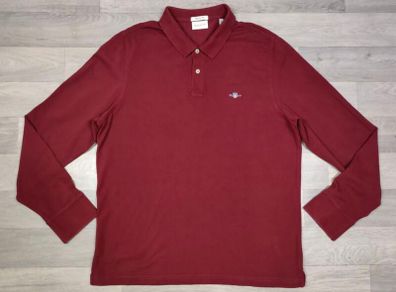 Gant Long Sleeve Polo Shirt Mens L/XL