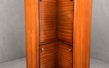 Mid century teak  corner bar cabinet vintage Danish