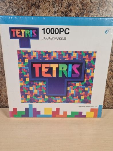 Tetris Jigsaw Puzzle 1000 Piece Brand New Sealed