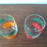 Vintage Juice Glasses set of 2 Image 3