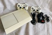 White PS3  Super Slim 500