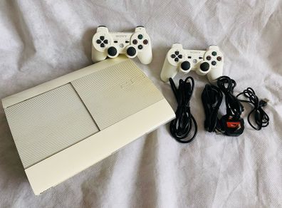 White PS3  Super Slim 500