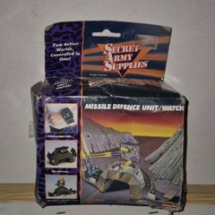 1988 S.a.s. Secret Army Supplies Missile Defence Unit Watch Rare Box Damage