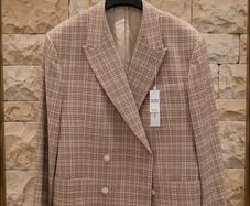Topman Beige check Blazer