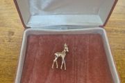 Vintage Baby Deer Brooch