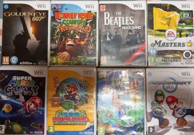 Nintendo Wii Console and 12 Game Bundle