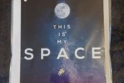 This is my space metal sign