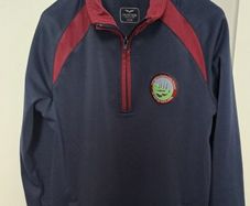 Carrigaline Community School Half Zip Tracksuit Top