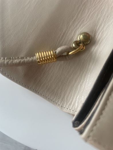 Vintage Bruno Magli  Italian Soft Leather Cross Body Bag