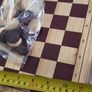 Traditional Draughts (checkers) board game set the board is chess olso.. Image 3