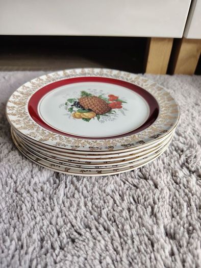 Old Foley 6x vintage plates
