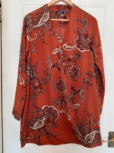 boohoo blouse