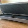 Robson Click Clack Sofa Bed with Storage - Grey Image 2