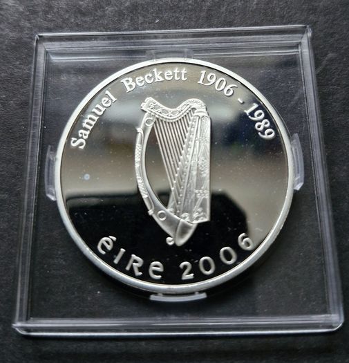 Ireland 10 Euros (Samuel Beckett) Silver Proof 2006 coin
