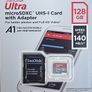 Micro SD Card 128GB Sandisk Ultra Image 2