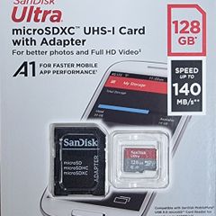 Micro SD Card 128GB Sandisk Ultra