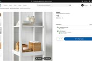 IKEA DRAGAN &amp; TAVELAN Bamboo Bathroom Storage Sets