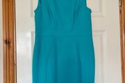 Aqua Panelled Dress - Size 12