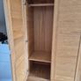 Ercol Bosco 3 door oak wardrobe Image 2
