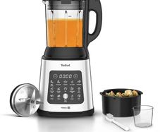 Blender & Soup Maker Perfectmix Cook, 2L, 10 Auto Programs, Smoothie Maker, Removable Blades, Cleaning Program & Brush, Glass Jug, Tamper, Hot & Cold Kitchen Blender, Cooking