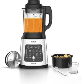 Blender & Soup Maker Perfectmix Cook, 2L, 10 Auto Programs, Smoothie Maker, Removable Blades, Cleaning Program & Brush, Glass Jug, Tamper, Hot & Cold Kitchen Blender, Cooking
