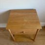 Zara Home Oak Bedside Locker Image 2