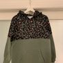 Next Khaki Green & Pink Womens Hoodie Image 5