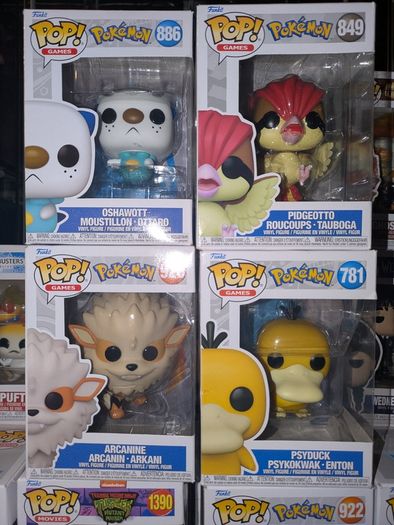 Large Funko Pop Collection, Marvel, Pokemon, Anime, Star Wars, More