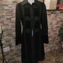 Noa Noa Copenhagen Black velvet button overcoat UK 10 to 12 Postage included Image 2