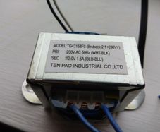 Transformator 12v 1.6a Ac