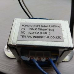 Transformator 12v 1.6a Ac